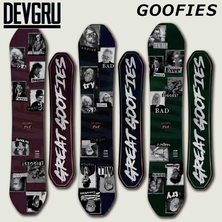 23-24 DEVGRU デブグルー スノーボード GOOFIES グーフィーズ ship1【返品種別OUTLET】