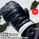 24-25 ebs エビス グローブ スノーボード GAME CHANGER LEATHER ミット ミトン レザー GORE-TEX ship1