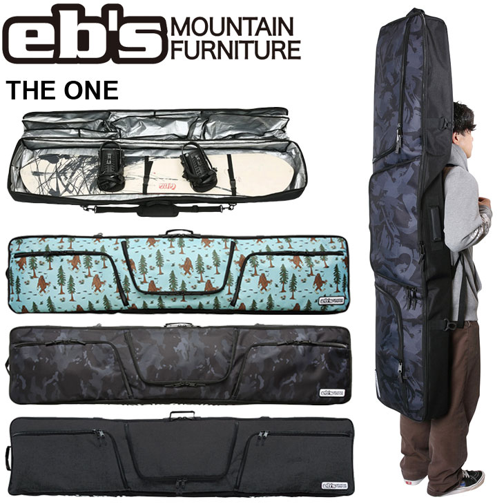 25-26 ebs エビス スノボ ボードケース THE ONE ザ ワン 大容量 ボードバッグ 背負い ship1