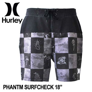 Hurley ハーレー サーフパンツ 海パン 水着 PHANTOM SURFCHECK 18インチ (AH0323) メンズ 春夏モデル 正規品