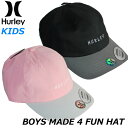 HURLEY n[[ LbY Lbv BOYS MADE 4 FUN HAT (BQ2011) yԕiOUTLETz