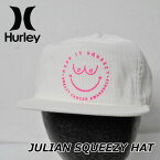 HURLEY ハーレー メンズ キャップ JULIAN SQUEEZY HAT(AR7095)【返品種別OUTLET】