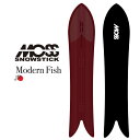 25-26 MOSS SNOWSTICK モス スノースティック スノーボード 板 【Modern Fish】 予約販売品 12月入荷予定 ship1