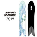 25-26 MOSS SNOWSTICK モス スノースティック スノーボード 板 【PQ49】 予約販売品 12月入荷予定 ship1