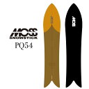 25-26 MOSS SNOWSTICK モス スノースティック スノーボード 板 【PQ54】 予約販売品 12月入荷予定 ship1