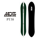 25-26 MOSS SNOWSTICK モス スノースティック スノーボード 板 【PT58】 予約販売品 12月入荷予定 ship1