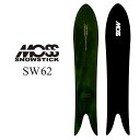 25-26 MOSS SNOWSTICK モス スノースティック スノーボード 板 【SW62】 購入特典付き!! ship1