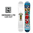 24-25 NITRO ナイトロ スノーボード 板 メンズ レディース【DEMAND LTD CAM-OUT】デマンド リミテッド カムアウト ship1