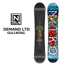 24-25 NITRO ナイトロ スノーボード 板 メンズ レディース【DEMAND LTD GULLWING】デマンド リミテッド ガルウィング ship1