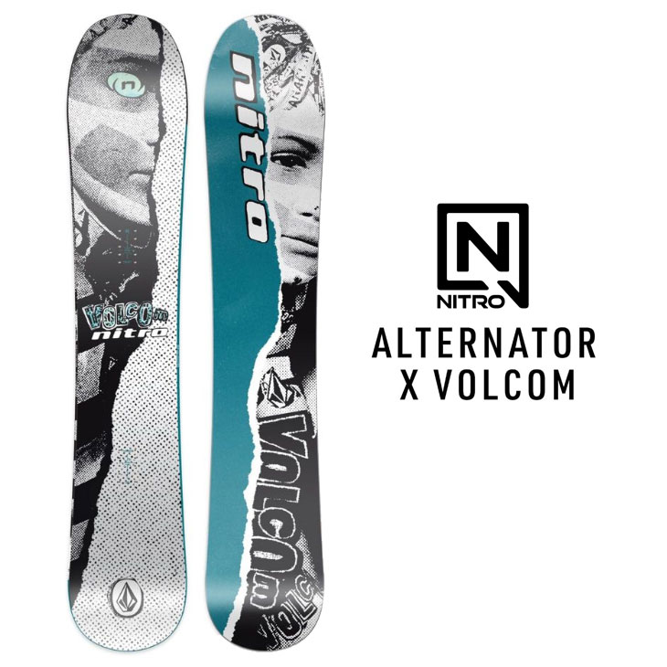 25-26 NITRO ナイトロ スノーボード 板 【ALTERNATOR X VOLCOM】オルタネーター ボルコム 予約販売品 11月入荷予定 ship1