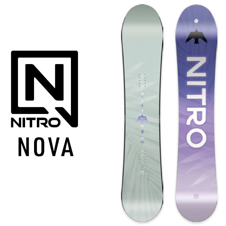 Option - 26-27 NITRO ナイトロ スノーボード 板 【NOVA】レディース オールマウンテン 予約販売品 11月入荷予定 ship1