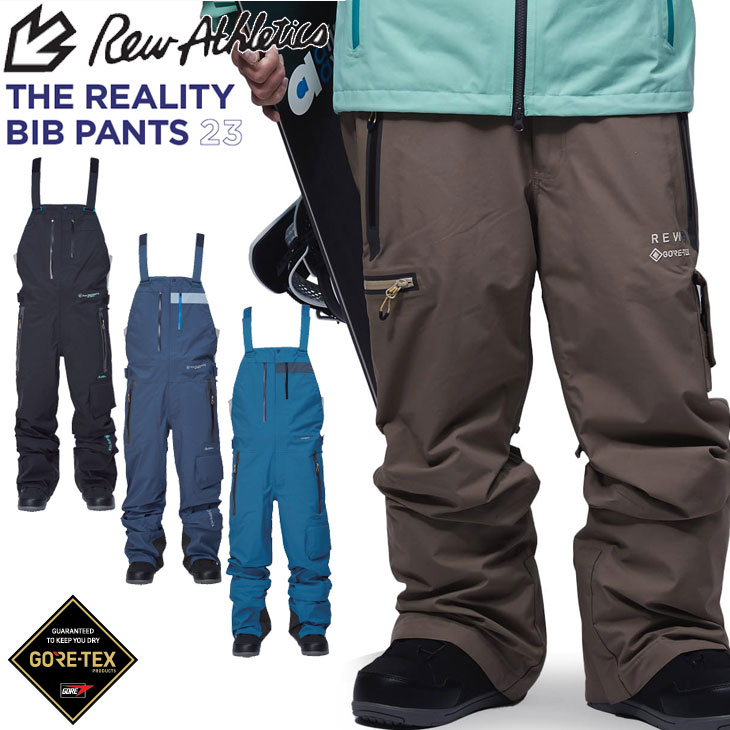 24-25 REW アールイーダブリュー ウェアー パンツ THE REALITY BIB PANTS 23 ビブパンツ 予約販売品 12月入荷予定 ship1