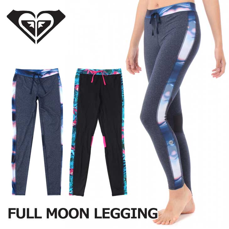 ROXY ロキシー ラッシュガード レギンス FULL MOON LEGGING (RPT182503) レディース 2018春夏【返品種別OUTLET】