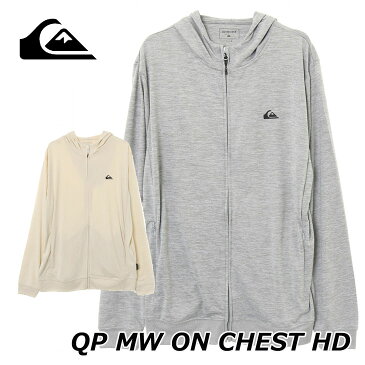 Quiksilver クイックシルバー ラッシュガード メンズ 制菌機能 ラッシュパーカーQP MW ON CHEST HD長袖 QLY191016