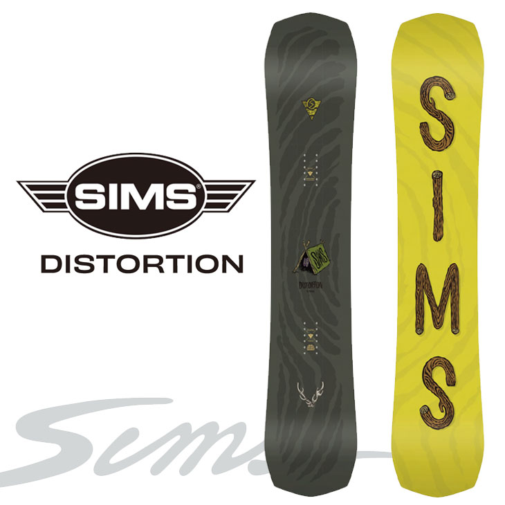 Genius - 26-27 SIMS シムス スノーボード スノボ 板 オールマウンテン【DISTORTION】ディストーション予約販売品 11月入荷予定 ship1