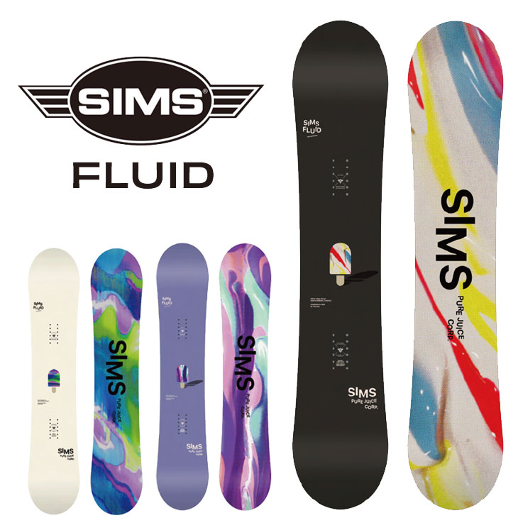 26-27 SIMS �V���X �X�m�[�{�[�h �X�m�{ �� ���f�B�[�X�yFLUID�z�t���C�h�\��̔��i 11�����ח\�� ship1