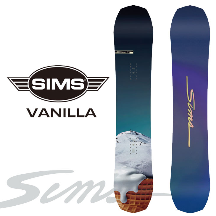 26-27 SIMS �V���X �X�m�[�{�[�h �X�m�{ �� ���f�B�[�X �t���[�X�^�C���yVANILLA�z�o�j���\��̔��i 11�����ח\�� ship1