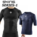 SKINS スキンズ SERIES-1 シリーズ ワン メンズ ショートスリーブ トップ 半袖【10450】MENS SHORT SLEEVE TOP ship1(4)