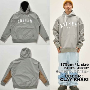 22-23 ANTHEM アンセム スノーボードウェアー HARVEST HOODIE AN2210 撥水 フーディー ship1【返品種別OUTLET】