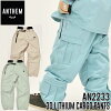 22-23 ANTHEM アンセム スノーボードウェアー 3D LITHIUM CARGO PANTS AN2233 パン...