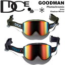 25-26 DICE ダイス ゴーグル GOODMAN グッドマン GM55657 調光 Photochromic ミラーレンズ 予約販売品 11月末入荷予定 ship1(4)
