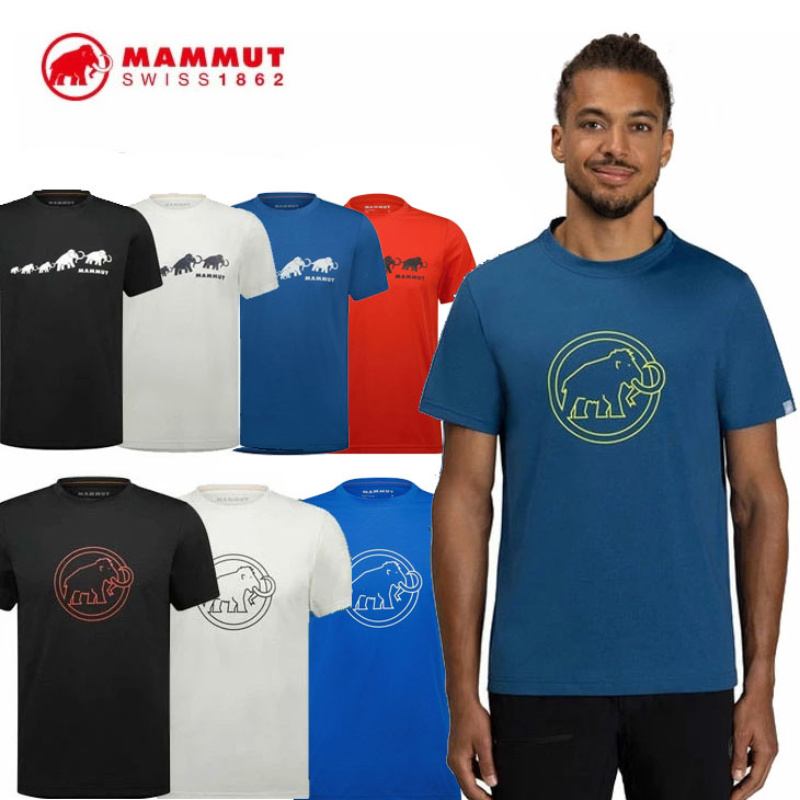 MAMMUT マムート メンズ Tシャツ QD Logo Print T-Shirt AF Men 半袖 1017-02