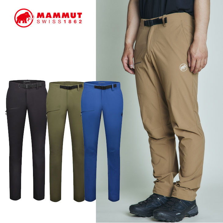 MAMMUT マムート ソフトシェル ハイキング パンツ メンズ AEGILITY Slim Pants AF Men 正規品 ship1