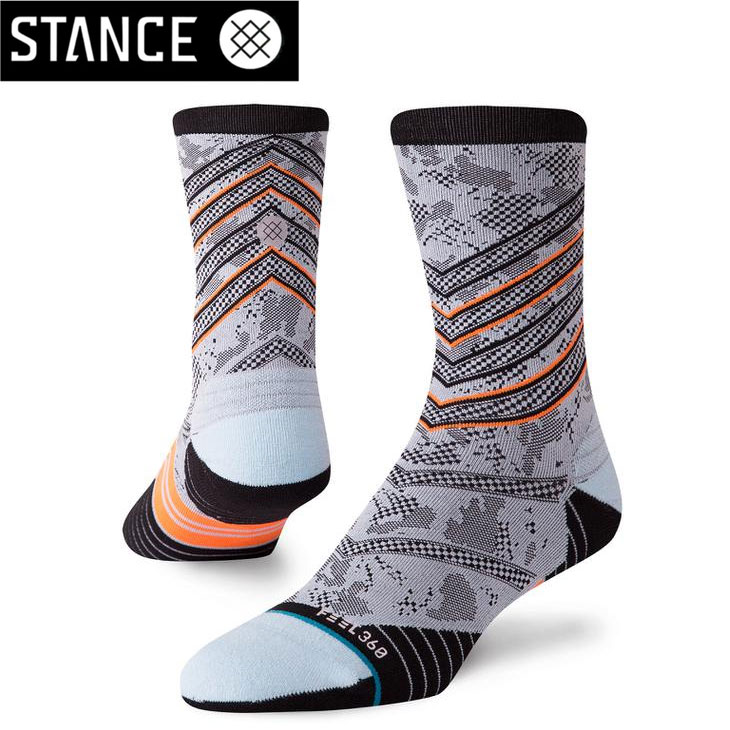 乐天商城 - STANCE SOCKS スタンス ソックス クルー ASPIRE CREW FEEL360 防臭 ふくらはぎ丈