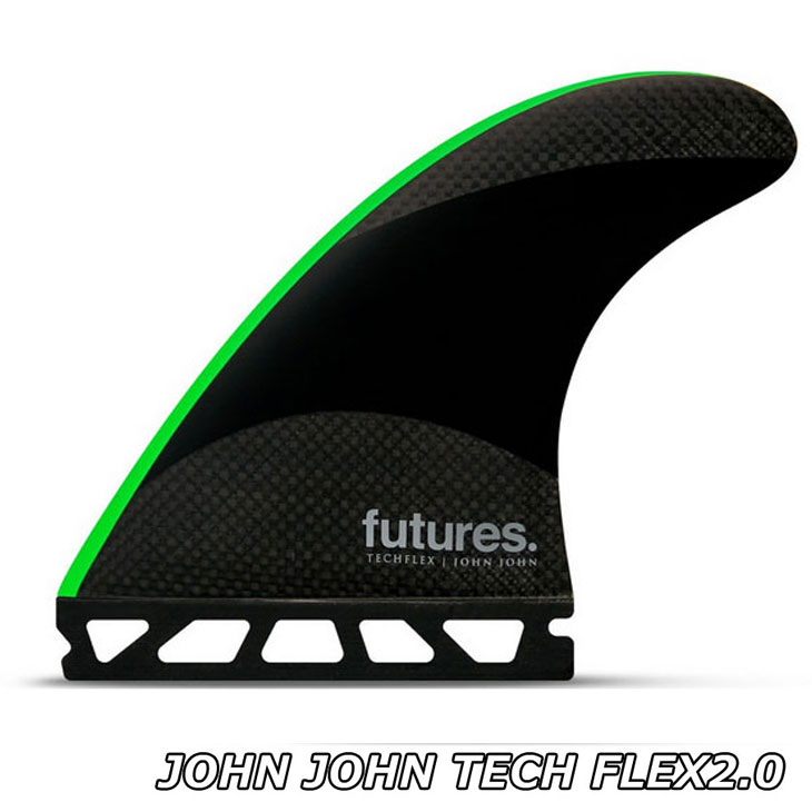 乐天商城 - フューチャーフィン FUTURES FIN　サーフボード フィン 【 JOHN JOHN TECH FLEX 2.0 】Mサイズ （3本） 正規品 ship1