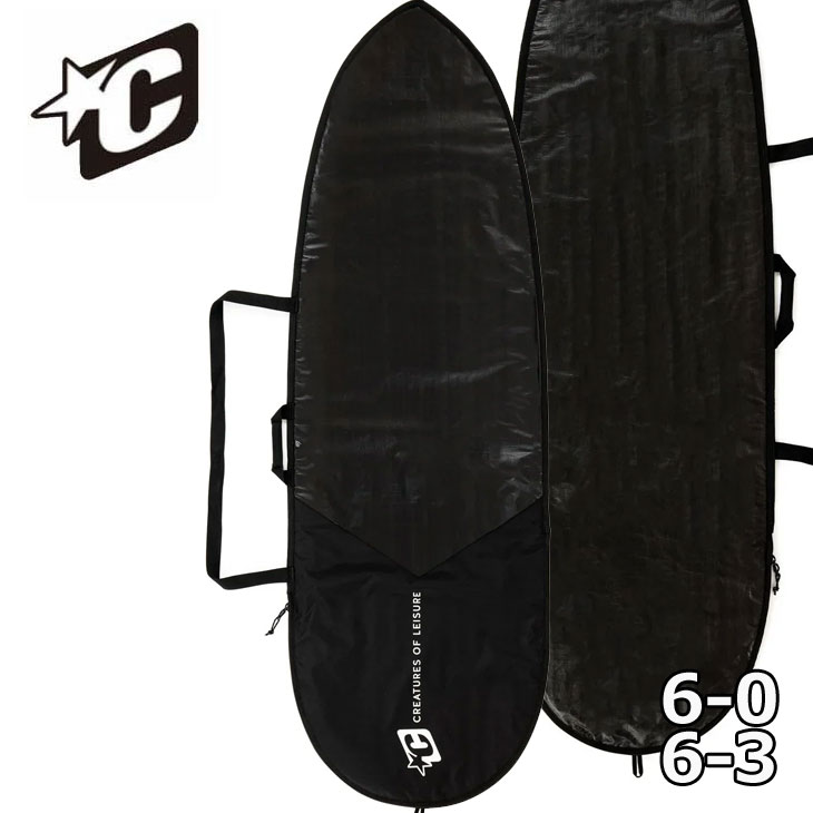 クリエイチャー サーフ ボード ケース 2023 フィッシュ CREATURES RETRO/FISH ICON LITE 6-0/6-3 正規品 ship1