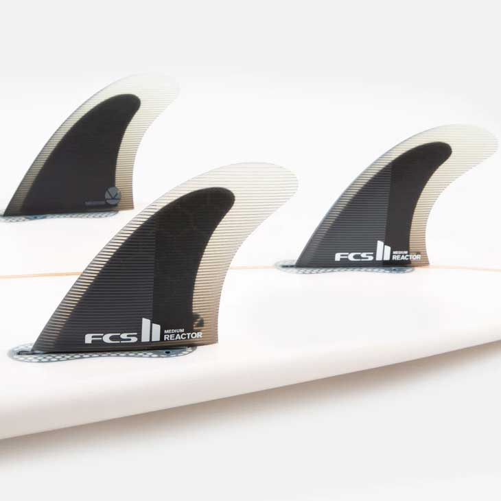 【ネジプレゼント】FCS2 エフシーエス ツー サーフボード フィン 3本セット FCS II Reactor PC Tri Fins 正規品 ship1
