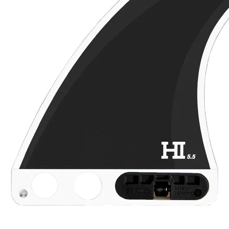 FLEAboardshopのFCS2 エフシーエス ツー サーフボード フィン FCS II HARLEY SINGLE FIN 5.5 PC AirCore ロングボード 正規品 ship1｜アングル2