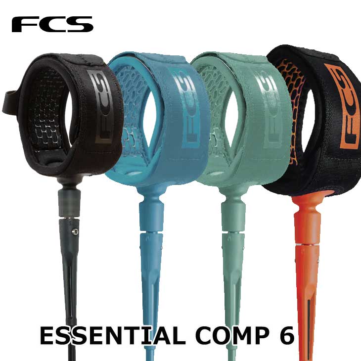 樂天商城 - FCS エフシーエス サーフボード リーシュコード ESSENTIAL LEASH 【COMP【6】 正規品 ship1