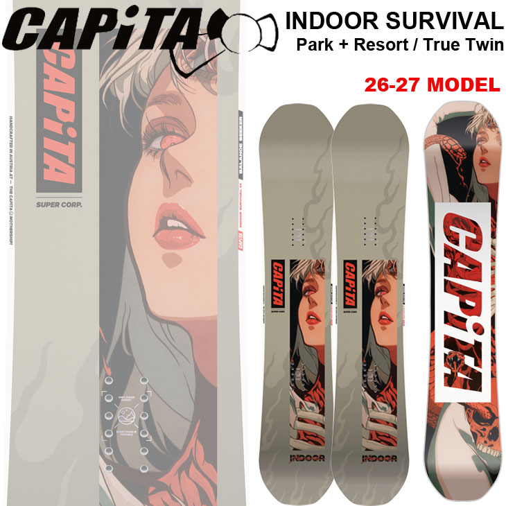 26-27 CAPITA �L���s�^ �X�m�{ �X�m�[�{�[�h INDOOR SURVIVAL �p�[�N �L�����o�[ �\��̔��i 11�����ח\�� ship1