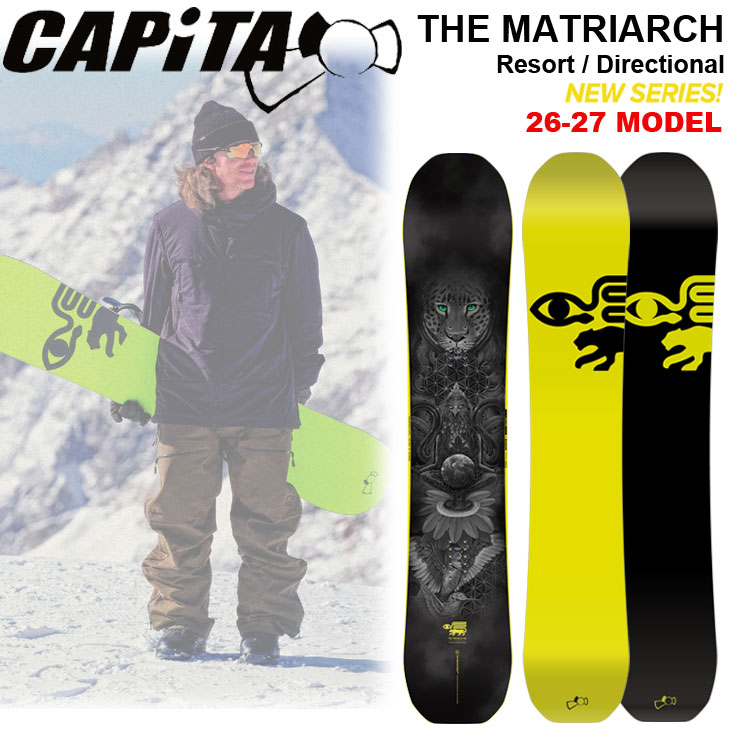乐天商城 - 26-27 CAPITA キャピタ スノボ スノーボード THE MATRIARCH マトリアーク キャンバー 予約販売品 11月入荷予定 ship1
