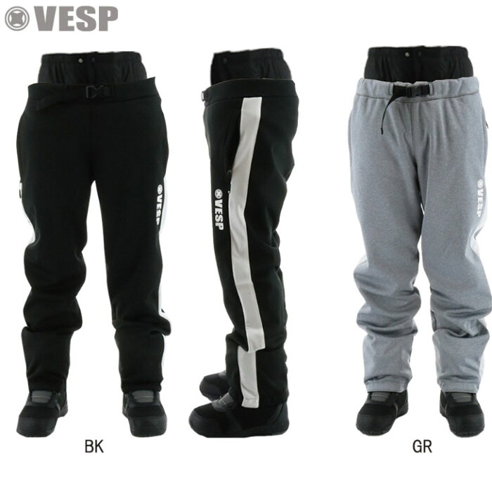 21-22 VESP ベスプ ウエアー WARTER PROTECT SWEAT LINE PANTS スエットパンツ VPMP1018 ship1