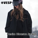 24-25 VESP SNOW WEAR ベスプ スノー ウエアー ジャケット Denim Blouson Jacket デニム VPMJ1057 ship1(4)