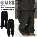 25-26 VESP べスプ スノボ ウェアー パンツ VPMP1062 Denim Wide Jogger Pants ユニセックス 予約販売品 11月末入荷...