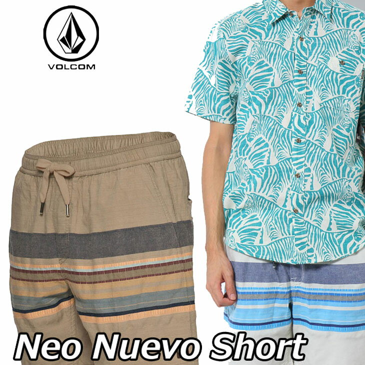 乐天商城 - VOLCOM ボルコム メンズ ハーフパンツ 短パン 【Neo Nuevo Short 】17インチ LENGTHショーツ 【返品種別OUTLET】ship1