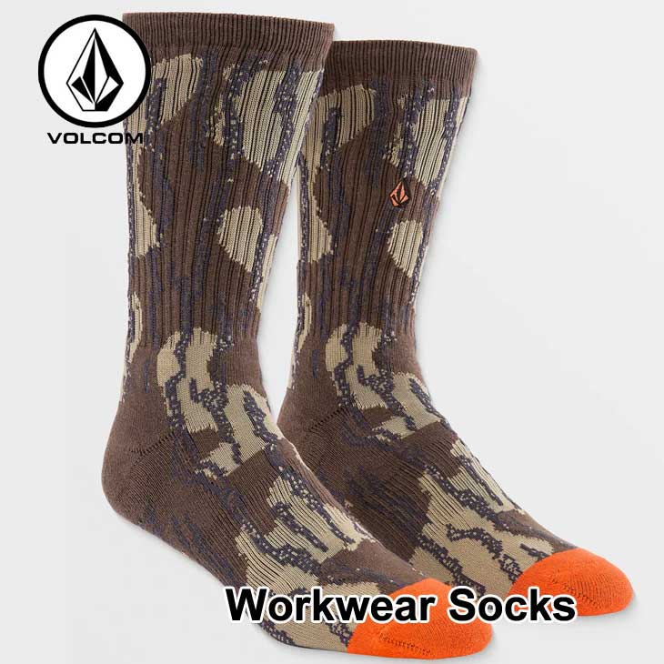 ܥ륳 VOLCOM 롼 å   2025ղ Workwear Socks 1­ȡ D6312505