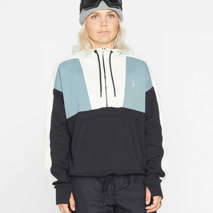 22-23 VOLCOM �ܥ륳�� ��ǥ����� �ѿ� �ѡ����� WOMENS Vlcm Anorak Hoody H4152302 ship1