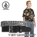 ボルコム VOLCOM ベルト ENT LEATHER BELT D5932300 ship1【返品種別OUTLET】