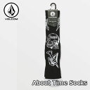 {R VOLCOM \bNX N[ C Y About Time Socks D6342301