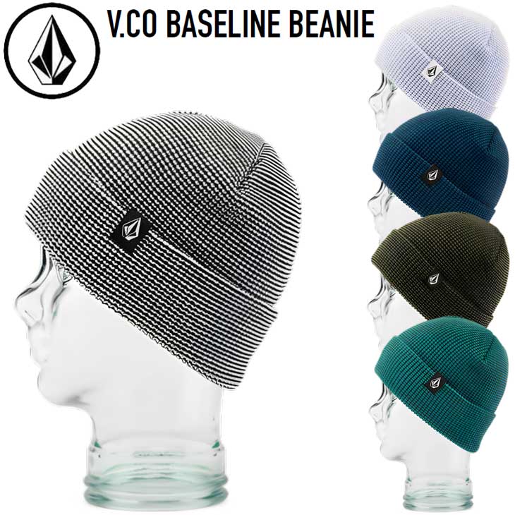 楽天FLEAboardshop23-24 ボルコム VOLCOM ビーニー スノーボード V.CO BASELINE BEANIE K5852408 KIDS ニット帽 ship1