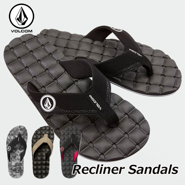 ボルコム サンダル メンズ ボルコム VOLCOM ビーチサンダル Recliner Sandals 24vspV0812350 ship1