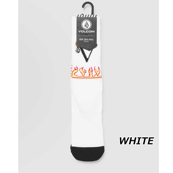 ボルコム VOLCOM 靴下 ソックス 2024秋冬 FERGADELIC SOCK クルー D6332402