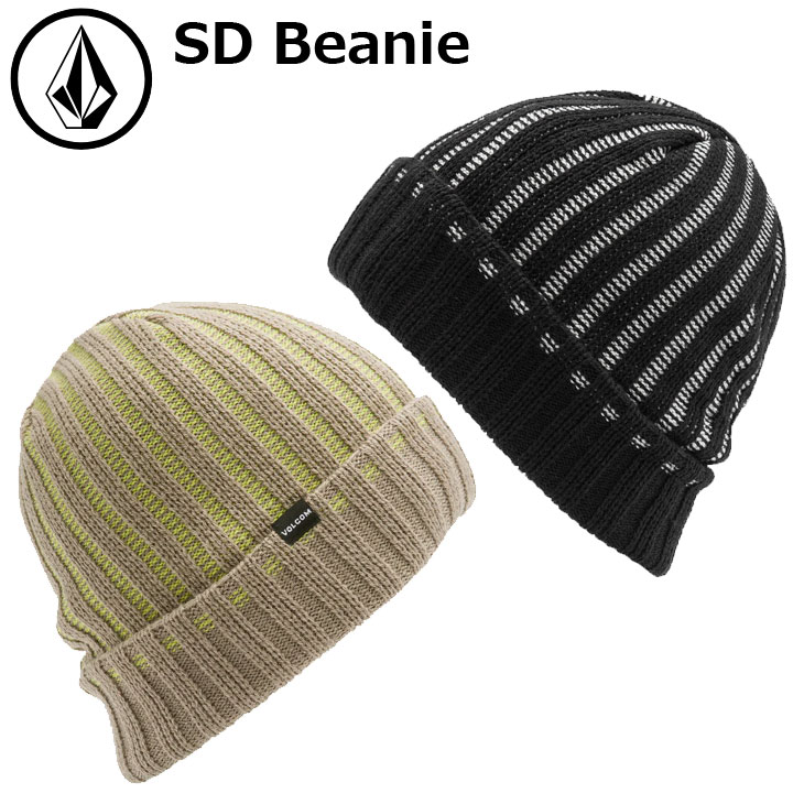 24-25 VOLCOM ボルコム ビーニー スノーボード Mens Sd Beanie ニット帽 J5852500 日本正規品 ship1