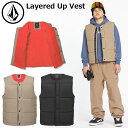 24-25 VOLCOM ボルコム ベスト スノーボード Mens Layered Up Vest G1852501 日本正規品 ship1【返品種別OUTLET】(4)