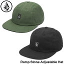 {R VOLCOM Lbv CAP 2024t Ramp Stone Adjustable Hat D5542302 ship1