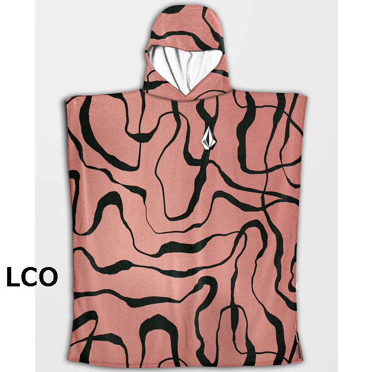 ボルコム VOLCOM フード付きタオル 2024春夏 Hooded Changing Towel 着替え用 タオル VMXX014ZYW ship1